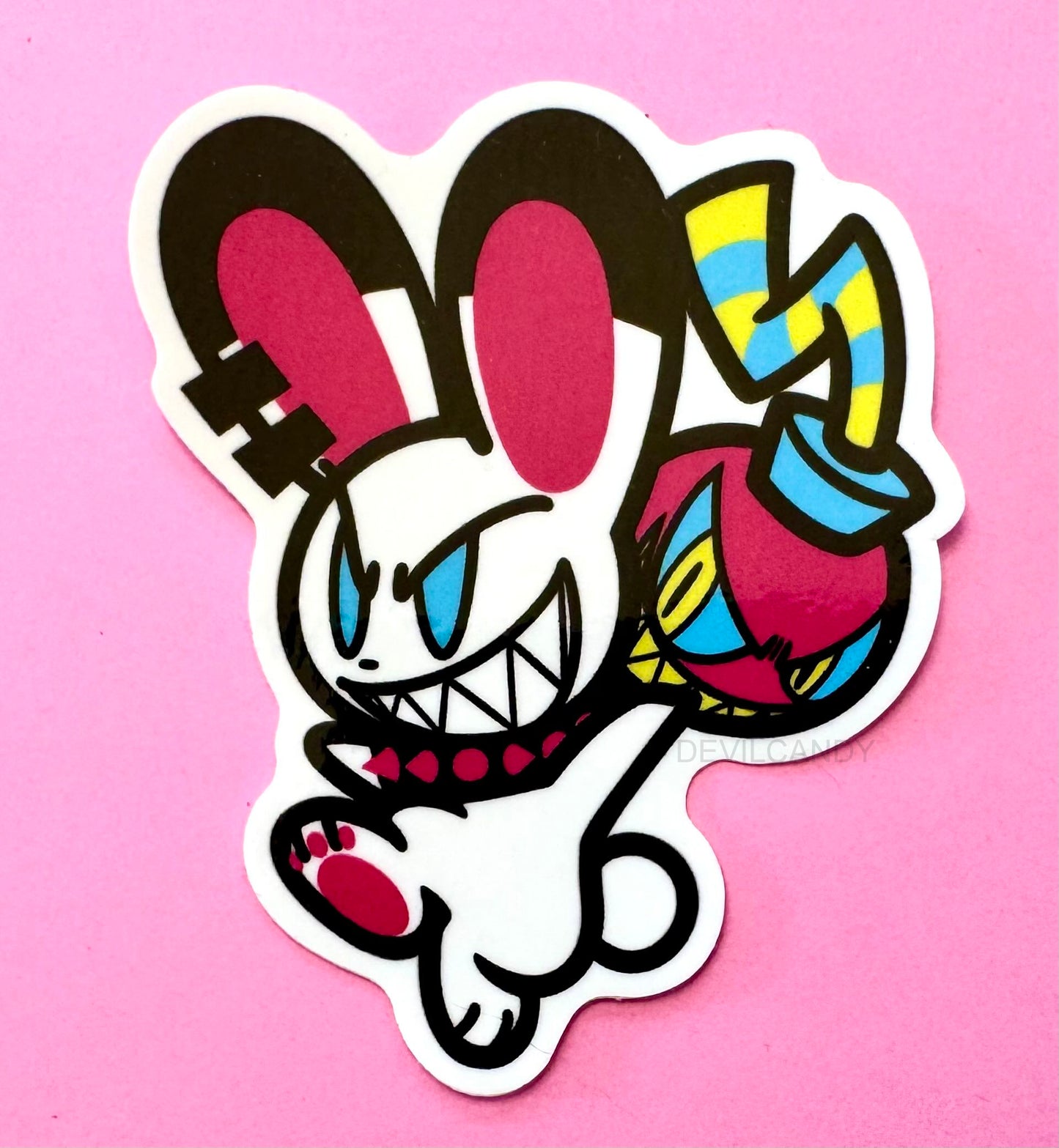 Ruby Bunny Stickers (2 Design Options!)