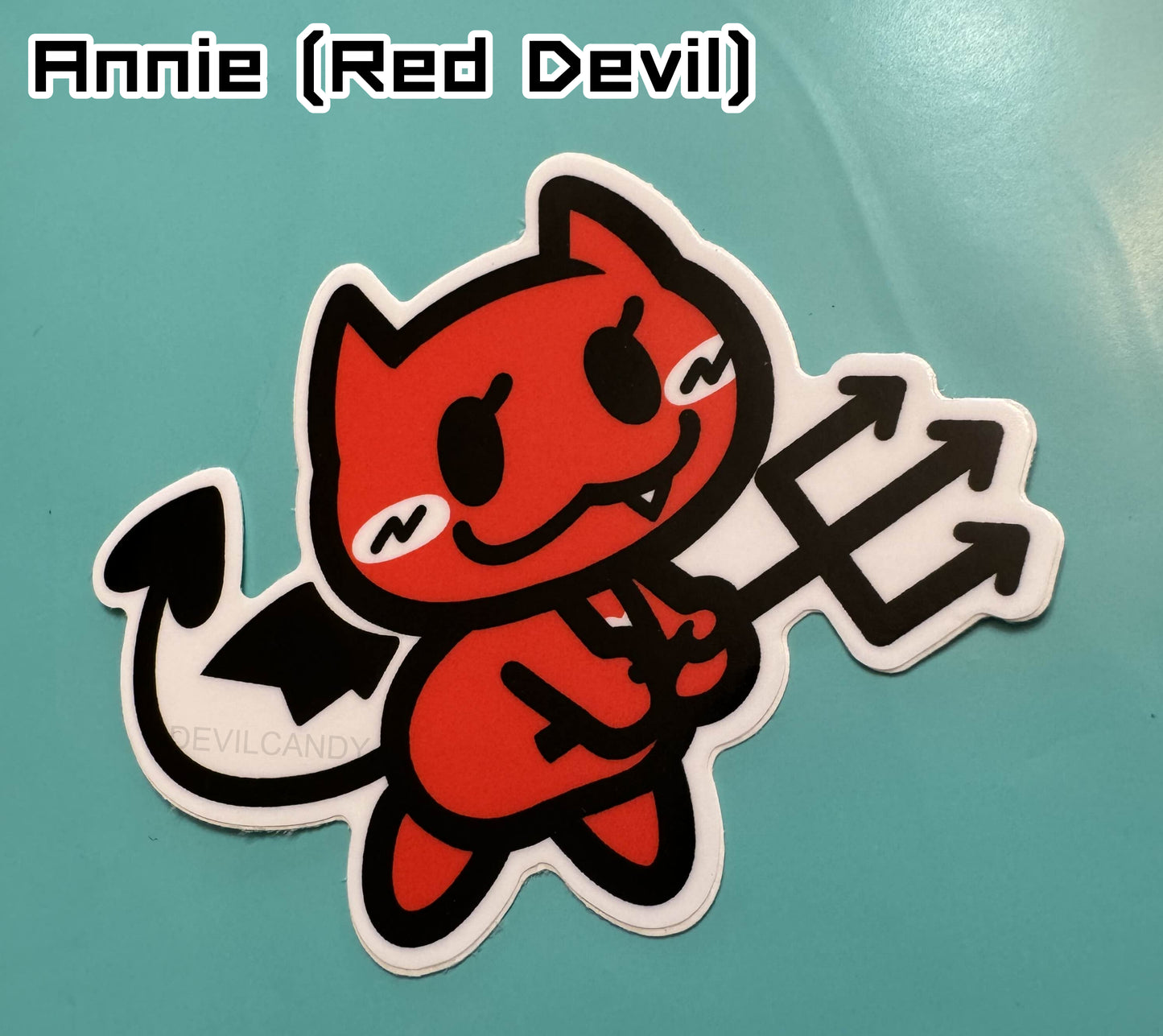 Various Devil Stickers (4 Design Options!)