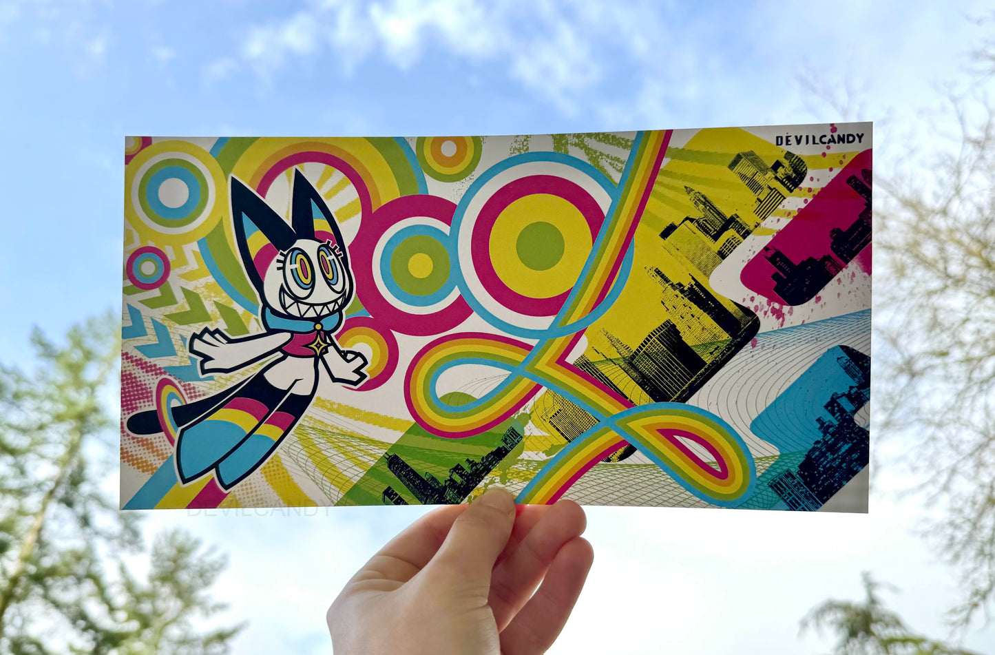 "Zipper Metro" Art Print