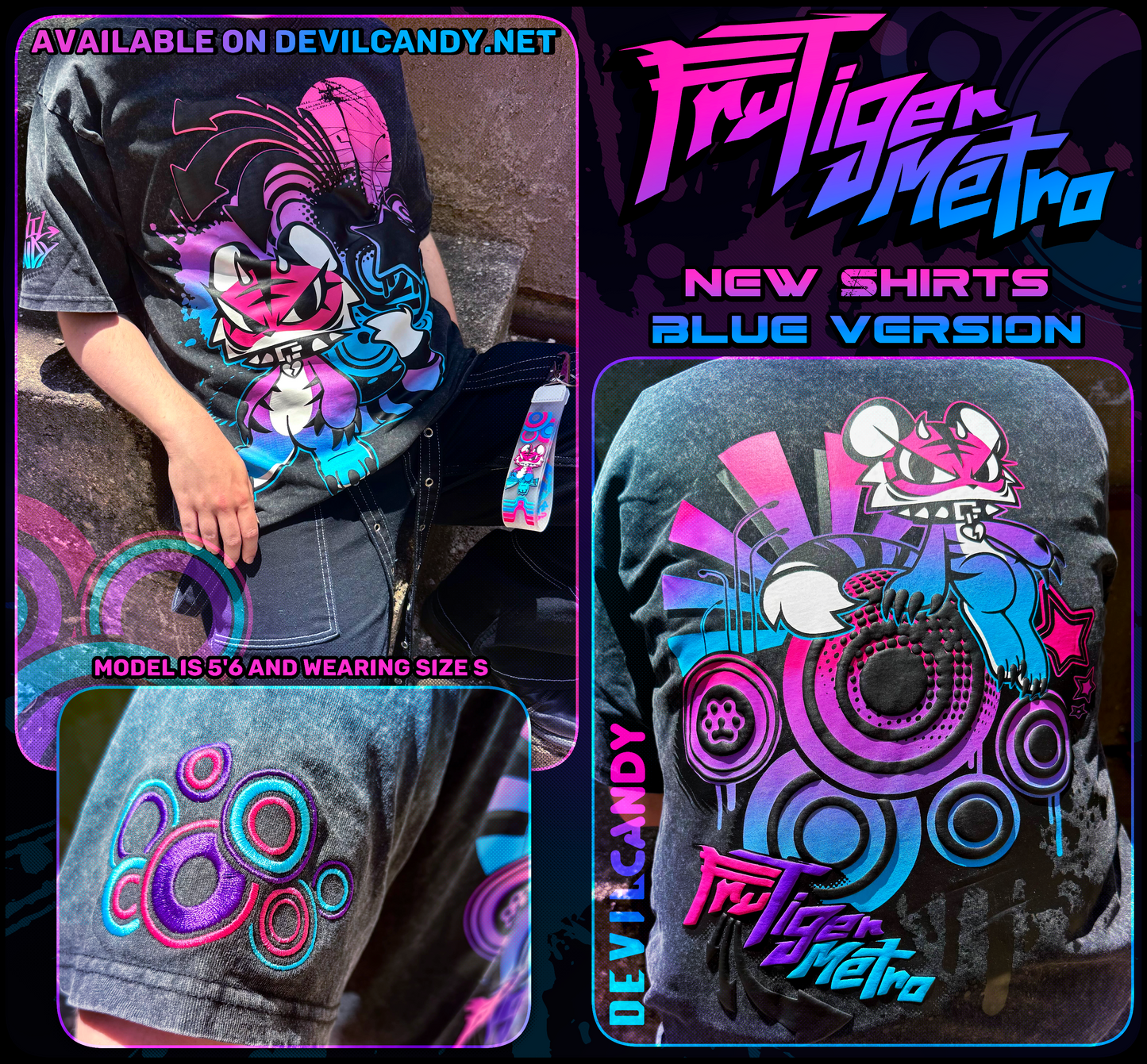 "FruTiger Metro" Lux Oversize Shirts (4 Options - Limited Stock!)