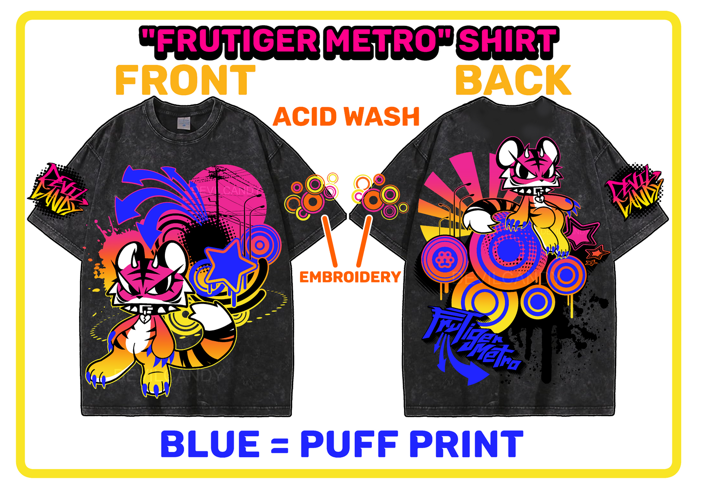 "FruTiger Metro" Lux Oversize Shirts (4 Options - Limited Stock!)