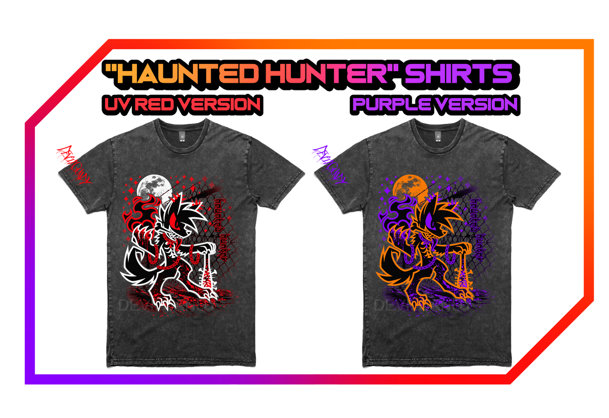 Haunted Hunter Shirt - Limited Purple Colorway (PRE-ORDER - Closes Oct 31 Shipping Nov 3-6)