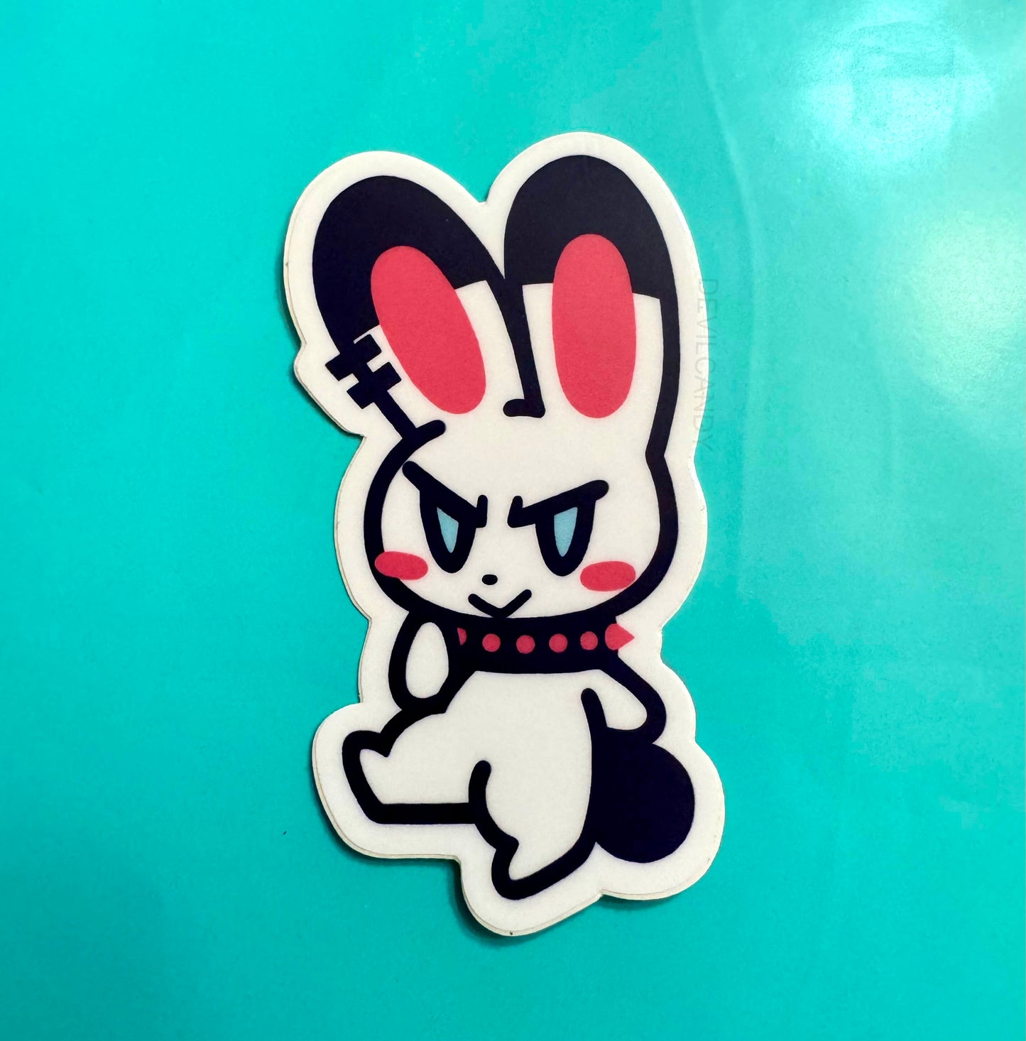 Ruby Bunny Stickers (2 Design Options!)