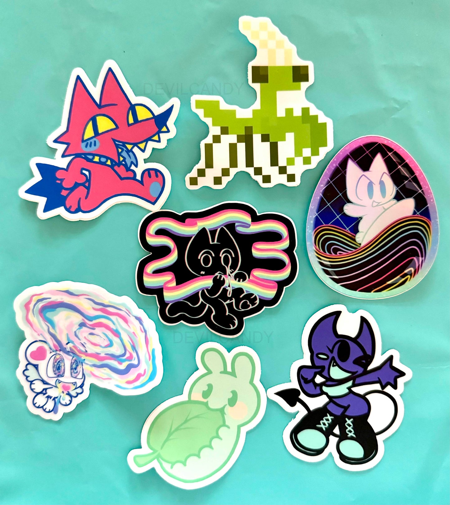 Various Old Stickers (7 Design Options!)