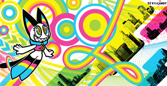 "Zipper Metro" Art Print