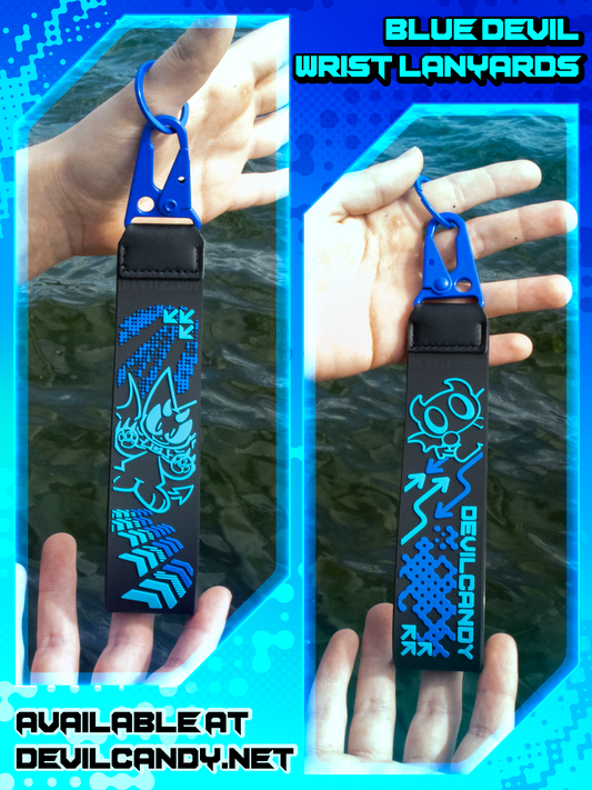 Blue Devil Wrist Lanyard