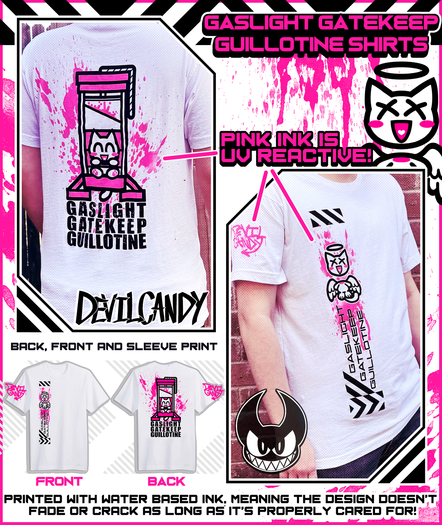 Gaslight Gatekeep Guillotine Shirts