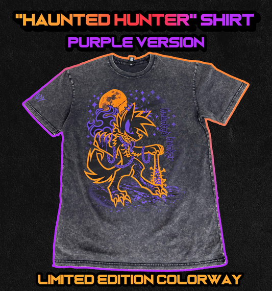 Haunted Hunter Shirt - Limited Purple Colorway (PRE-ORDER - Closes Oct 31 Shipping Nov 3-6)