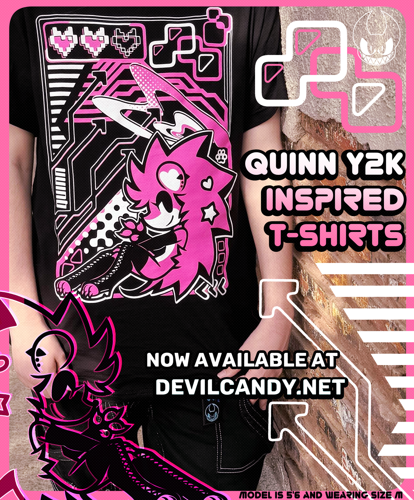 Quinn Y2K Short Sleeve T-Shirt